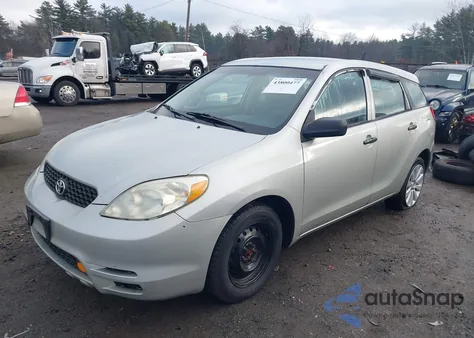2003 Toyota Matrix Standard z USA, uszkodzony, nr VIN 2T1KR32E63C145062